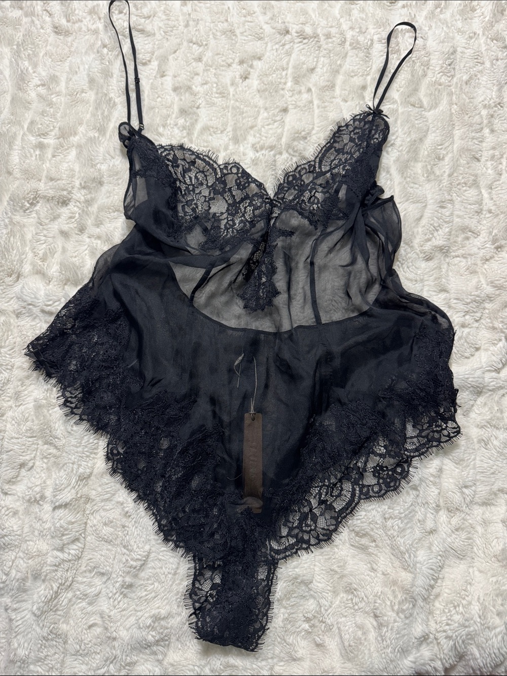 SKIMS ultra fine lace teddy